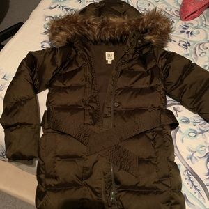 Girls Gap bubble jacket.